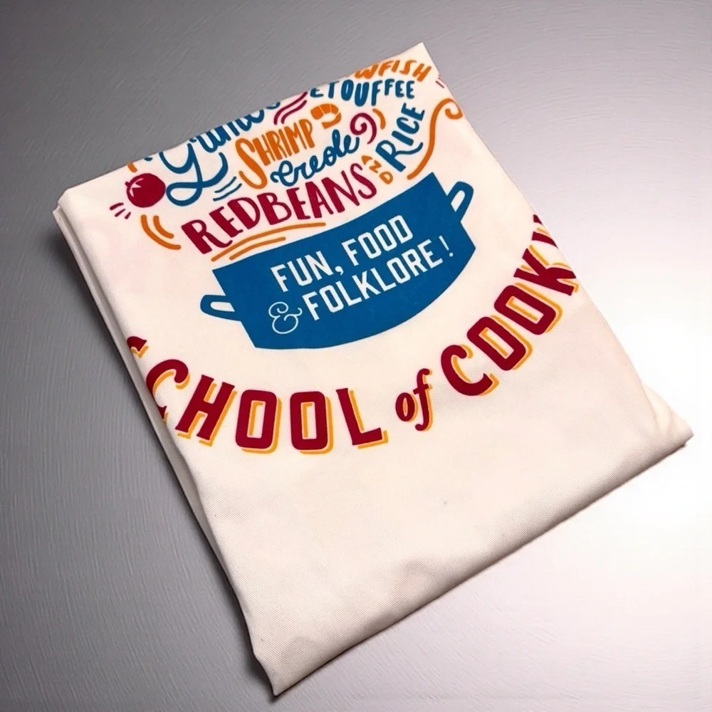 New Orleans School of Cooking Apron NWT NOLA Gift